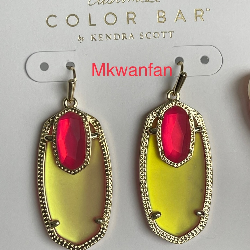 NFS KENDRA SCOTT Matte Magenta Dichroic on Matte Magenta Dichroic Emmy
